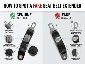 How to Spot a Fake or Uncertified Seat Belt Extender