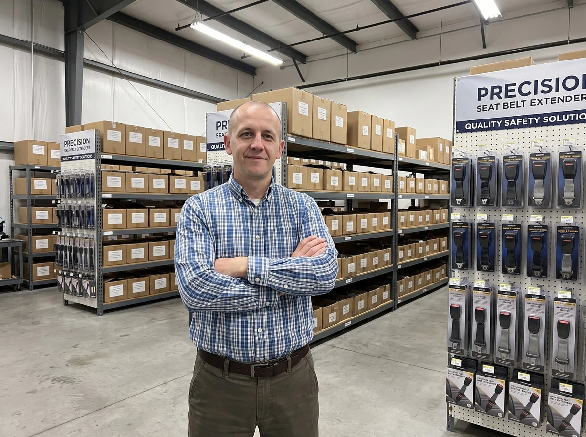Piotr Nartowski, founder of Seat Belts Extender UK