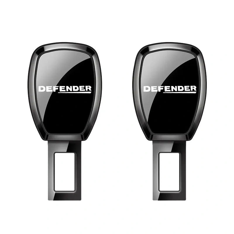 Land Rover Defender metal seat belt clip extender in zinc alloy