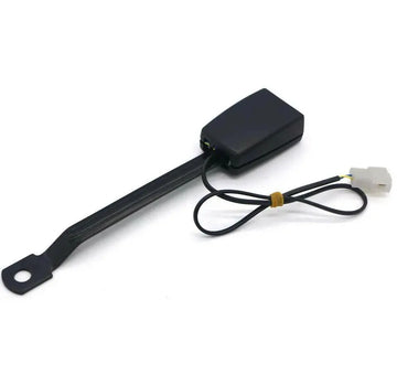 Universal Type A car seat belt buckle socket with mounting arm and 2-wire sensor harness